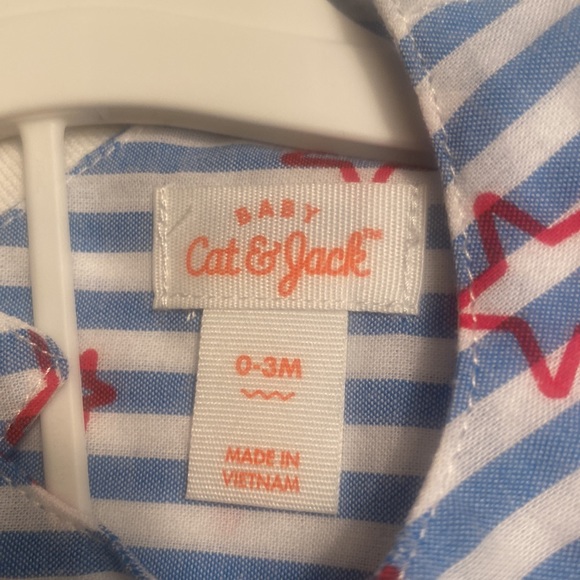NWT SIZE 0-3 Months Cat & Jack 2pc Girl Set - Picture 4 of 5
